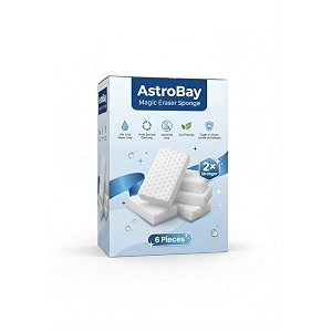 astrobay magic eraser sponge pack of 6 wall cleaning amp stain remover