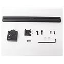 Astronomical Telescope Accessories Telescope Mount Dovetail Plate Rail Set Black Square Plate 75 Degree Telescope Accessories 300mm 400mm(Type4)