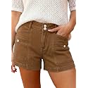 Astylish Women39s High Waisted Stretchy Jean Shorts