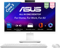 ASUS AiO V400 Series,(2026) with Office 2024 + M365 Basic*, (i3 14th Gen) Core 3 (8 GB DDR5/256 GB SSD/Windows 11 Home/23.8 Inch Screen/V440VAB-KWC3006WS) with MS Office (White, 41.6 cm x 54.1 cm x 24.4 cm, 5.46 kg)