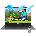ASUS Chromebook 14" FHD Anti-Glare Laptop, MediaTek Kompanio 520, 4GB LPDDR4X, 64GB eMMC, Webcam, WiFi 6, Bluetooth, Chrome OS, Gravity Gray, CM1402CM2A-M8186 (Renewed)