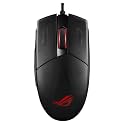 ASUS Optical Gaming Mouse Strix Impact II | 6200 DPI Sensor, 220 IPS | Ambidextrous &amp; Ergonomic Wired Mouse | Aura Sync RGB | Configurated/Replaceable Mice Switches