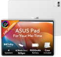 ASUS Pad (12.2inch) 2.8K 2000Nits OLED, MediaTek D8300, 8 GB RAM 256 GB ROM 12.2 inch with Wi-Fi Only Tablet (Pure White)