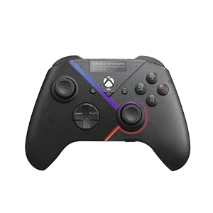 asus rog raikiri officially licensed xbox controller remappable buttons amp triggers 2 rear buttons step amp linear triggers adjustable joystick sensitivity 35mm jack with ess dac for pc and xbox