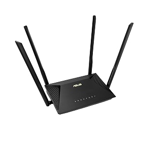 asus rt-ax53u ax1800 dual band wifi 6 extendable router usb subscription-free network security instant guard parental control built-in vpn aimesh compatible gaming amp streaming smart home
