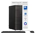 ASUS V501 (2026), Intel Core 3 100U (i3-14th Gen),Intel UHD iGPU,8GB RAM,512GB SSD,Windows 11, M365 Basic(1Y),Office 2024,Black, 5.06 Kg,V501SV-03100U005WS,with wired Keyboard & Mouse,Desktop Tower PC
