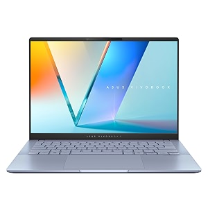 asus vivobook s14intel core ultra 7 series 2 16gb ram512gb ssd intel arc igpu47tops oled fhd143460hz windows 11m365 basic 1yroffice24mist blue130 kg s5406sa-qd094ws copilot ai pc