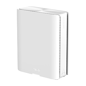 asus zenwifi bq16 pro quad-band wifi 7 mesh router 1 pack up to 4000 sqft 2x 10g ports each smart home master with multi-ssid vpn amp parental controls subscription-free security aimesh
