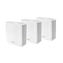 ASUS ZenWiFi Whole-Home Tri-band Mesh WiFi 6E System (ET8 3PK), Coverage up to 7,500 sq.ft, 6600Mbps, new 6GHz band, AiMesh, Lifetime Free Internet Security, Parental Control, EasySetup, Instant Guard