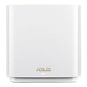 ASUS ZenWiFi XT9 AX7800 Tri-Band WiFi6 Mesh WiFiSystem (1Pack), 802.11ax, up to 2850 sq ft & 4+ Rooms, AiMesh, Lifetime Free Internet Security, Parental Controls, 2.5G WAN Port, UNII 4, White