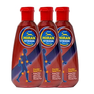 aswini hiran pain relief oil 70ml pack of 3