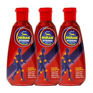 aswini hiran pain relief oil 70 ml pack of 3