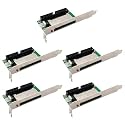 AT87-5Pcs 40-pin Compact Flash Card to 3.5" Converter Adapter for PCI Brackets and Rear Panels