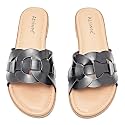 Ataiwee Women39s Dressy Braided Open Toe Flat