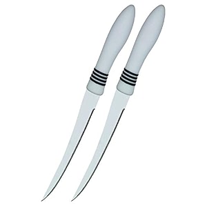 at-001 concord kitchen knife stainless steel multipurpose table knife for dining and vegetable chopping serrated edge 12 cm white