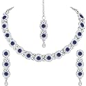 Atasi International Necklace Set with Earrings &amp; Manng Tikka for Women &amp; Girls | Elegant Jewellery Set for Weddings, Parties, and Festivals | Jewellery for Special Occasions