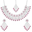 Atasi International Kundan Necklace Set with Earrings &amp; Maang Tikka for Women | Ideal Jewellery for Wedding, Party &amp; Festive Occasions