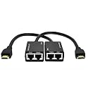 atdaraz HDMI Over RJ45 CAT5e CAT6 LAN Ethernet Balun Repeater Extender up to100ft 1080P.