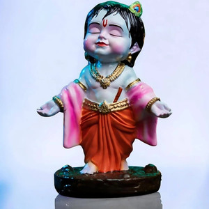 AtEvent Laddu Gopal Krishna Idol Blue-Skinned