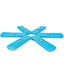 ATEVON Foldable Non-Slip Heat Resistant Compact Kitchen Hotmat (Multiclor)