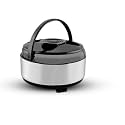 ATEVON Insulated Stainless Steel Hot-Pot with Plastic Cover, Medium Casserole Set - 2800 ML