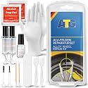 ATG Alloy Wheel Repair Kit – Rim Scratch and Curb Rash Repair for Silver Alloy and Steel Wheels – Complete Kit with Filler and Paint – Up to 10 Repairs