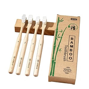 athelas 1 toothbrush super soft eco friendly bamboo toothbrush with 20000 sensitive bristles  100 natural bamboo toothbrush for sensitive gums amp teeth bamber single piece