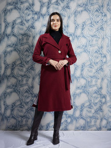 athena wool solid coat