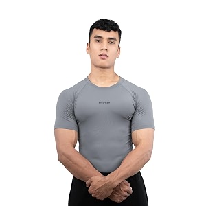 Athflex Mens Half Sleeve Ace Compression T-Shirt-Ultra