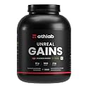 (By Nutrabay) Unreal Gains Mass Gainer | Organic Tapioca, Naturally Flavoured &amp; Sweetened With Monk Fruit | 50G Protein, 1242 Caloreis, Weight Gain Protein Powder - Strawberry Smooth, 3 Kg