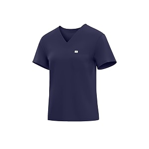 Athletic Scrub Tops for Women V-Neck Stretch