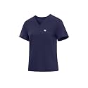 Athletic Scrub Tops for Women V-Neck Stretch