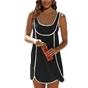Athlisan Womens Summer Athletic Sleeveless Mini Dress Casual Oversized Workout Tennis Dress Sundress