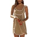 Athlisan Womens Summer Athletic Sleeveless Mini Dress Casual Oversized Workout Tennis Dress Sundress