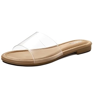 ATHMILE Sandals for Women One Band Womens