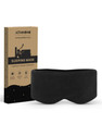 Athmonk Extra-Wide Eye Mask For Sleeping With Velcro Strap Eye Shade