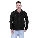 Men Regular Fit Washed Full Sleeve Denim
