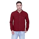 Men Regular Fit Washed Full Sleeve Denim