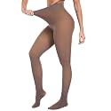 ATHVOTAR Fleece Lined Winter Tights Women - Thermal Warm Opaque Pantyhose Thick Sheer Leggings