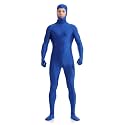 ATHX Men's and Women's Spandex Open Face Bodysuit Costume Adult Stretchy Halloween Cosplay Body Suit Zentai Suit Outfits