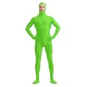 ATHX Men's and Women's Spandex Open Face Bodysuit Costume Adult Stretchy Halloween Cosplay Body Suit Zentai Suit Outfits