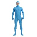 ATHX Men's and Women's Spandex Open Face Bodysuit Costume Adult Stretchy Halloween Cosplay Body Suit Zentai Suit Outfits