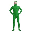 ATHX Men's and Women's Spandex Open Face Bodysuit Costume Adult Stretchy Halloween Cosplay Body Suit Zentai Suit Outfits