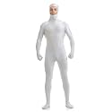 ATHX Men's and Women's Spandex Open Face Bodysuit Costume Adult Stretchy Halloween Cosplay Body Suit Zentai Suit Outfits