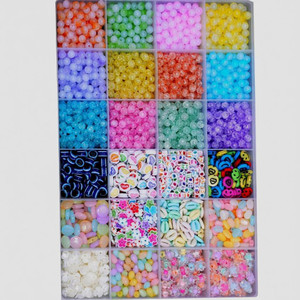 atifa multicolor beads for craft bracelet and jewellery making