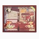 ATIRAMANIYA Scrapbook Kit 232 Pcs, Junk Journal Kit with Journaling Supplies, Scrapbook Paper, A6 Grid Notebook, Washi Stickers, Washi Tape, Scrapbook Kit Craft DIY Gift Set (Red Mushroom)