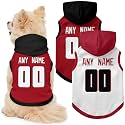 Atlanta Dog Clothes Custom Jersey Style Dog Hoodie for Pet