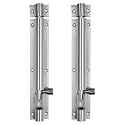 Atlantic Plain Tower Bolt 12 inch (Aluminium, S.S. Finish, Pack of 2 Piece)