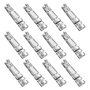 atlantic 4 inch zaylo tower bolt for doors amp windows  ss finish aluminium kundichitakni door latch for main door bathroom amp bedroom  heavy duty tower bolt pack of 12