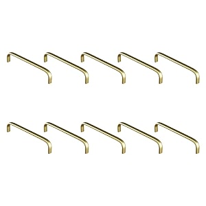 atlantic stainless steel capsule d dwawer cabinet handles 6 inch total length 152 mm hole to hole 145 mm antique finish pack of 10 pieces pull handle